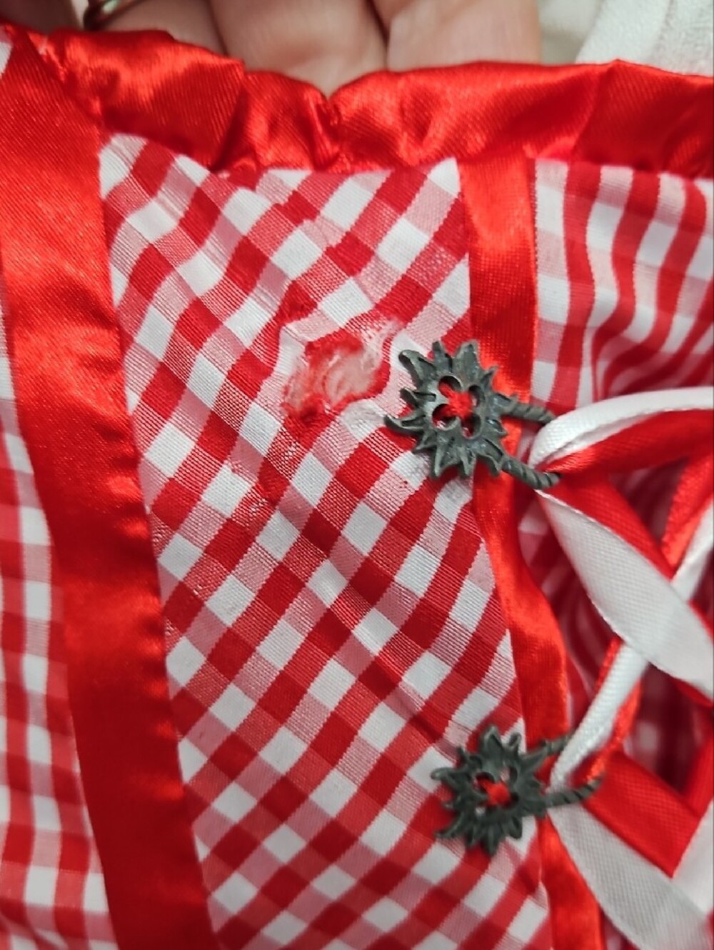 Barmaid German Dirndl Costume - Picture 3 of 6